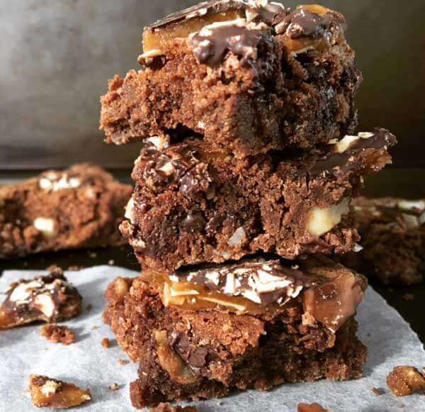 Chocolate Carmel Brownies