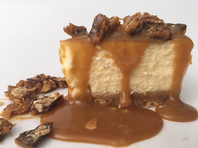 Poetry Salted Caramel Cheesecake